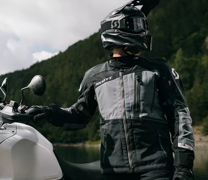 Pánská bunda SCOTT Jacket Priority GTX black/iron grey