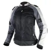 Dámská bunda na moto XRC Haderg AIR 2.0 fluo/grey