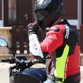 Bunda na moto XRC Haderg red/blk/white/fluo