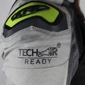 Dámská bunda na moto XRC Haderg AIR 2.0 fluo/grey