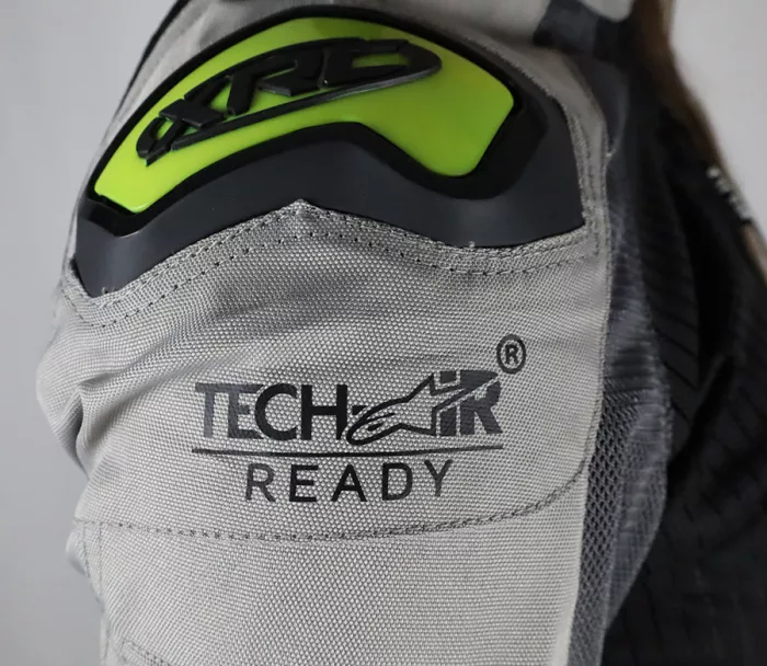 Dámská bunda na moto XRC Haderg AIR 2.0 fluo/grey