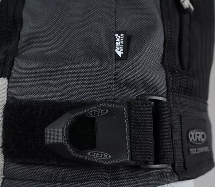 Dámská bunda na moto XRC Haderg AIR 2.0 fluo/grey