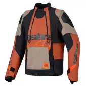 Bunda na moto Alpinestars Halo Pro Drystar XF laminated walnut/rusty/black