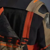 Bunda na moto Alpinestars Halo Pro Drystar XF laminated walnut/rusty/black