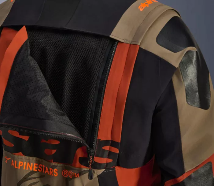 Bunda na moto Alpinestars Halo Pro Drystar XF laminated walnut/rusty/black