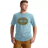 Tričko CARHARTT Hamilton Graphic S/S summer blue