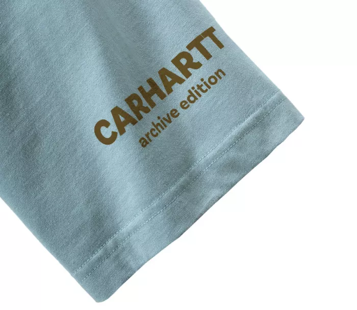 Tričko CARHARTT Hamilton Graphic S/S summer blue