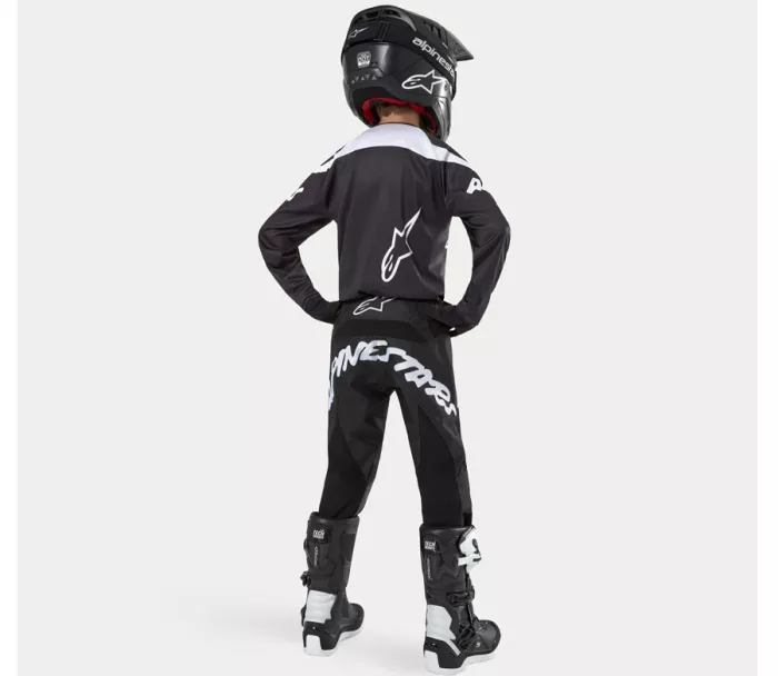 Dětské motokrosové kalhoty 2024 Alpinestars Youth Racer Hana black/white
