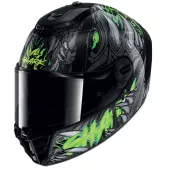 Integrální helma na moto Shark KGA SPARTAN RS SHAYTAN Black Green Grey