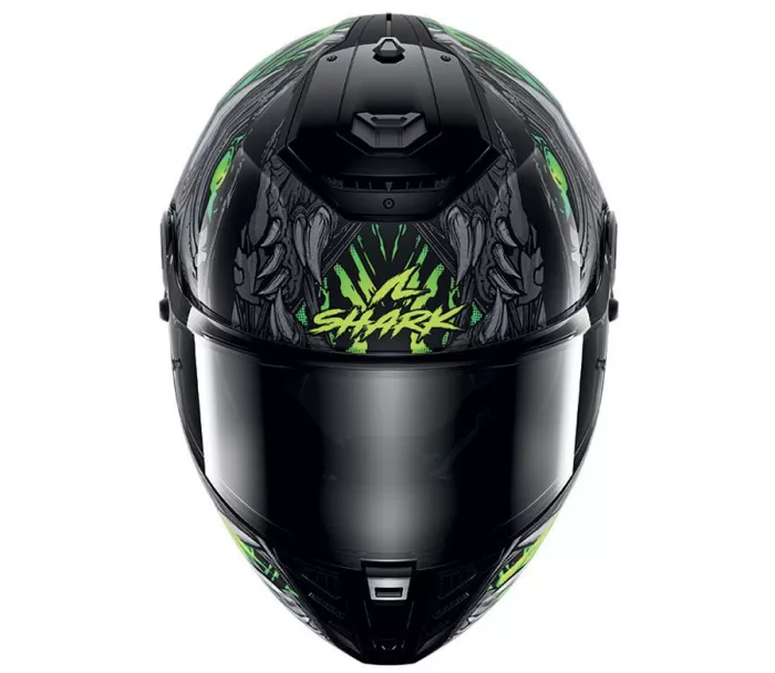 Integrální helma na moto Shark KGA SPARTAN RS SHAYTAN Black Green Grey