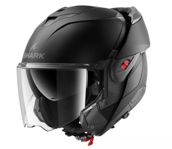 Překlápěcí helma Shark KMA OXO BLANK Mat