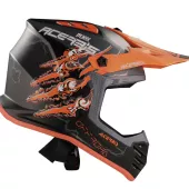 Dětská helma Acerbis Profile nero/arancio fluo