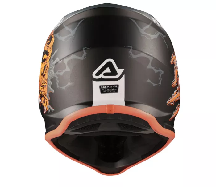 Dětská helma Acerbis Profile nero/arancio fluo