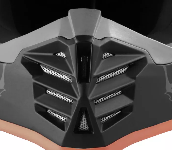 Dětská helma Acerbis Profile nero/arancio fluo