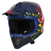 Dětská helma na motokros Acerbis Profile blue/black