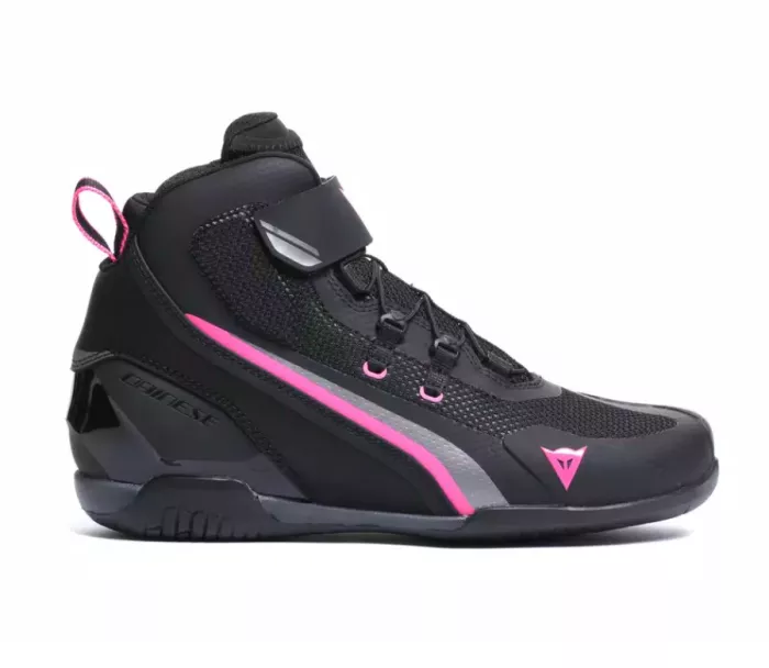 Dámské boty Dainese HERIAN AIR SHOES WMN BLACK/FLUO PINK