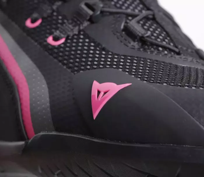 Dámské boty Dainese HERIAN AIR SHOES WMN BLACK/FLUO PINK
