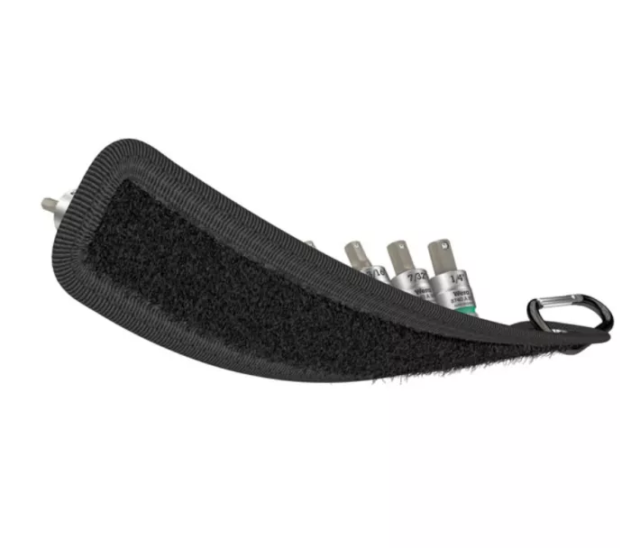 WERA Socket belt with 1/4" drive hex socket bits - US sizes