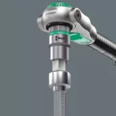 WERA Socket belt with 1/4" drive hex socket bits - US sizes