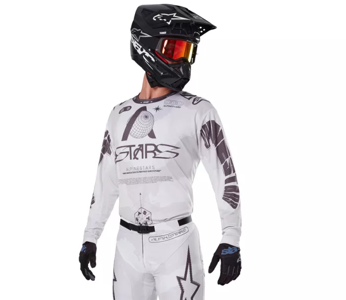 Motokrosový dres 2025 Alpinestars Racer Hollow light camo brown