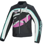 Dámská bunda 2026 Alpinestars Idles black/off white/purple