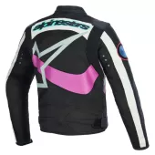 Dámská bunda 2026 Alpinestars Idles black/off white/purple