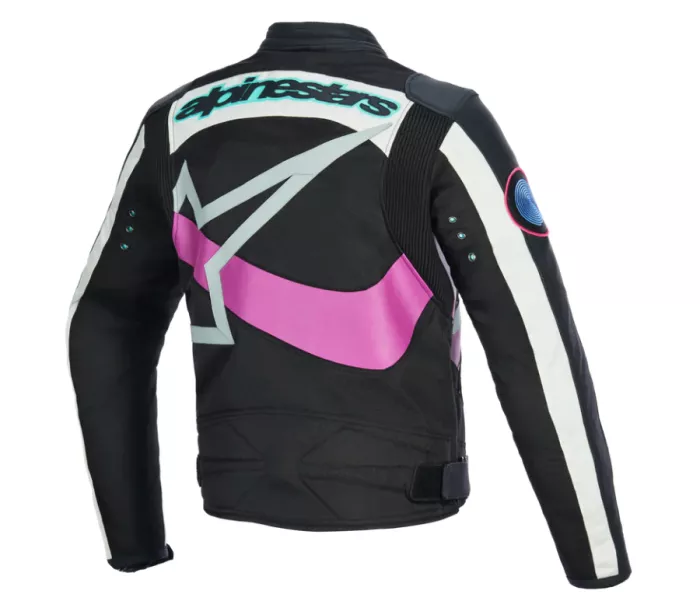 Dámská bunda 2026 Alpinestars Idles black/off white/purple