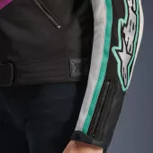 Dámská bunda 2026 Alpinestars Idles black/off white/purple