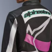 Dámská bunda 2026 Alpinestars Idles black/off white/purple