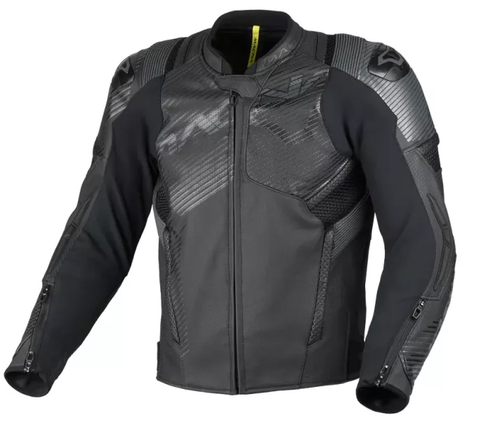 Pánská bunda Macna Ignite black leather