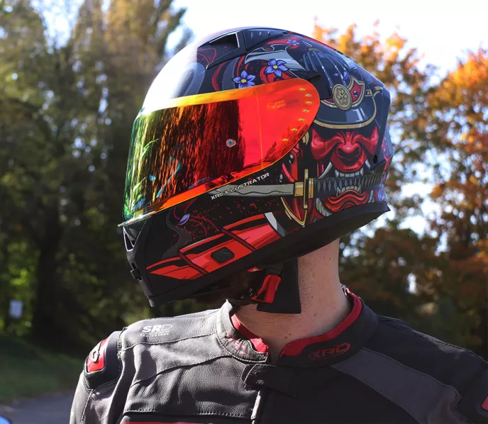 Helma na moto XRC ILLUSTRATOR matt