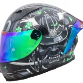 Helma na motorku XRC Illustrator green