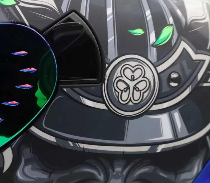 Helma na motorku XRC Illustrator green