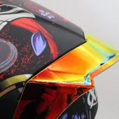 Helma na moto XRC Illustrator matt red