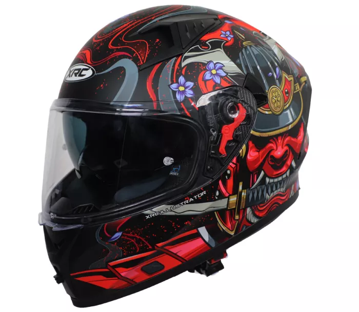 Helma na moto XRC ILLUSTRATOR matt