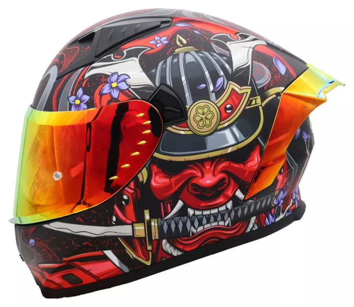 Helma na moto XRC Illustrator matt red