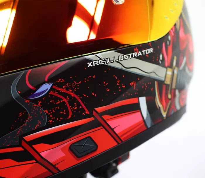 Helma na moto XRC ILLUSTRATOR matt