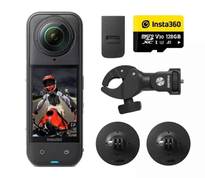 Kamera Insta360 X5 Motocyklový balíček