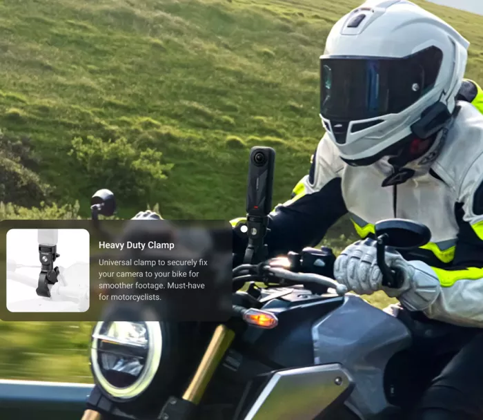 Kamera Insta360 X5 Motocyklový balíček