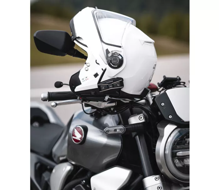 Bluetooth headset pro uzavřené a otevřené přilby Interphone U-COM16, Twin Pack