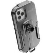 Voděodolné pouzdro CellularLine Interphone pro Apple iPhone 11 Pro, úchyt na řídítka, černé