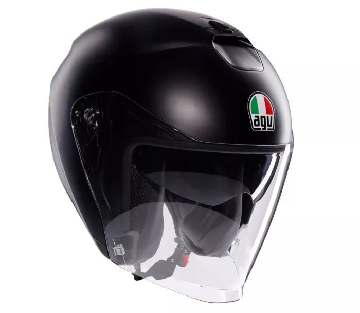 Otevřená helma AGV IRIDES E2206 MONO MATT BLACK