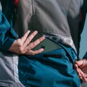 Cestovní bunda SCOTT Dualraid Dryo blue/titanium grey