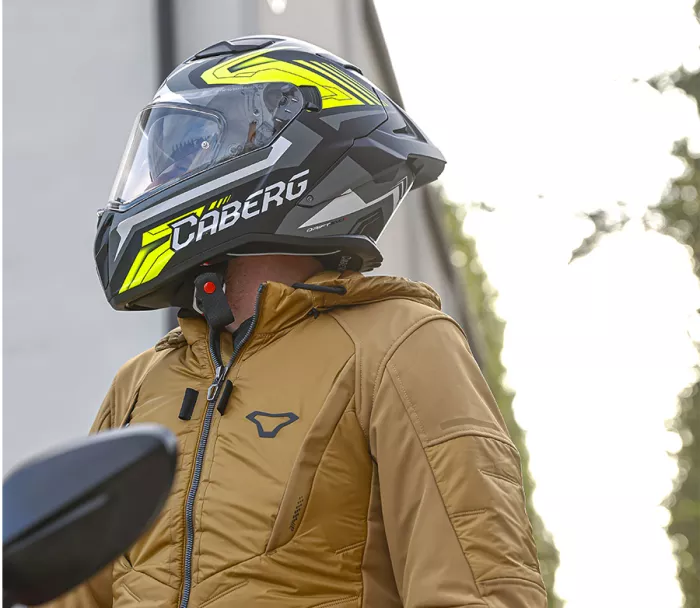 Integrální helma Caberg Drift Evo II Jarama matt black/grey/yellow fluo