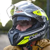 Integrální helma Caberg Drift Evo II Jarama matt black/grey/yellow fluo