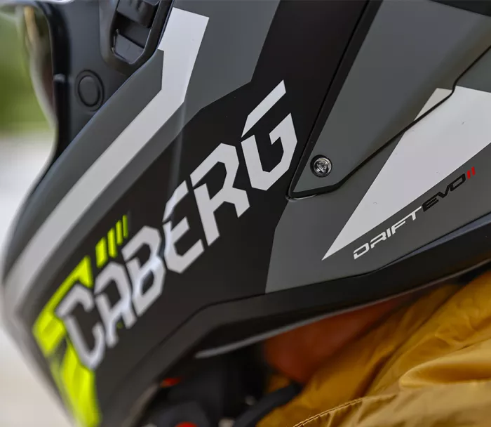Integrální helma Caberg Drift Evo II Jarama matt black/grey/yellow fluo