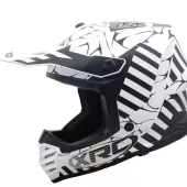 Dětská motokrosová helma XRC MX Jasper Youth 2.0 black/white