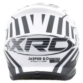 Dětská motokrosová helma XRC MX Jasper Youth 2.0 black/white