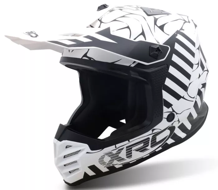 Dětská motokrosová helma XRC MX Jasper Youth 2.0 black/white