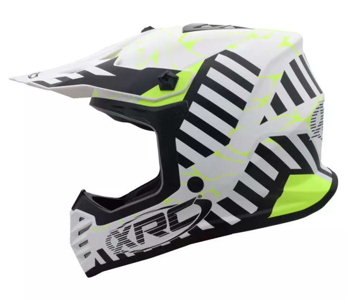 MX helma XRC Jasper Youth 2.0 black/white/fluo